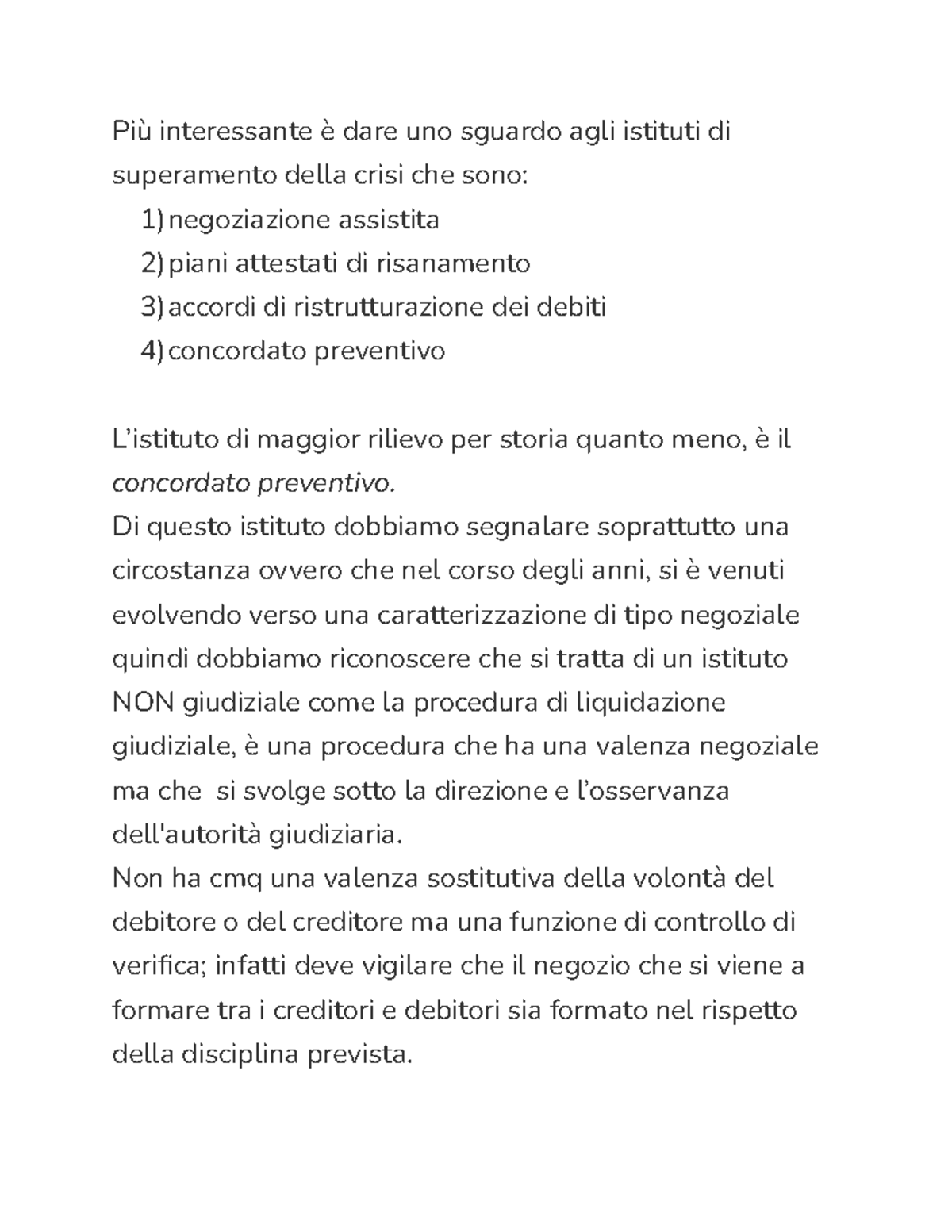 Liquidazione Giudiziale: Procedure e Presupposti per l'Insolvenza - Studocu