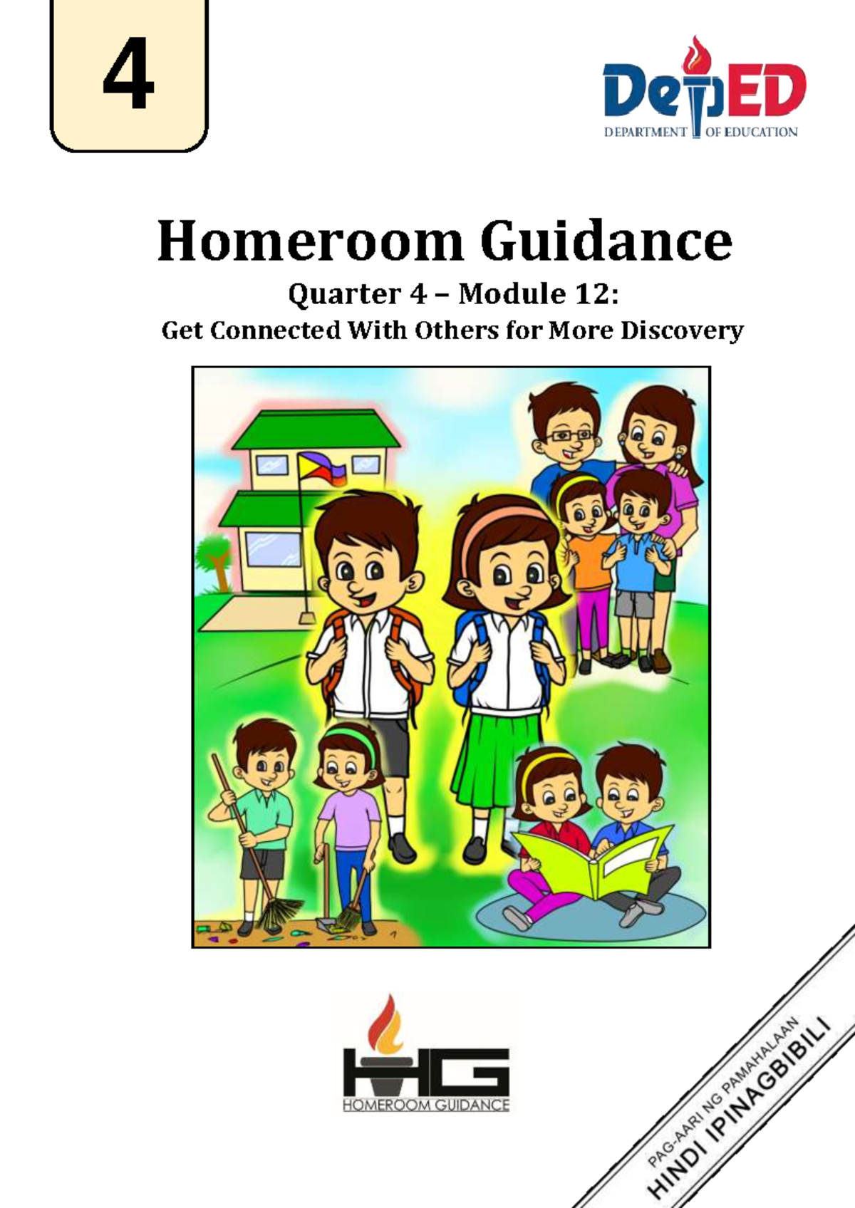 Grade 4 Homeroom Guidance Q4 Module 12: Connect & Discover Together ...