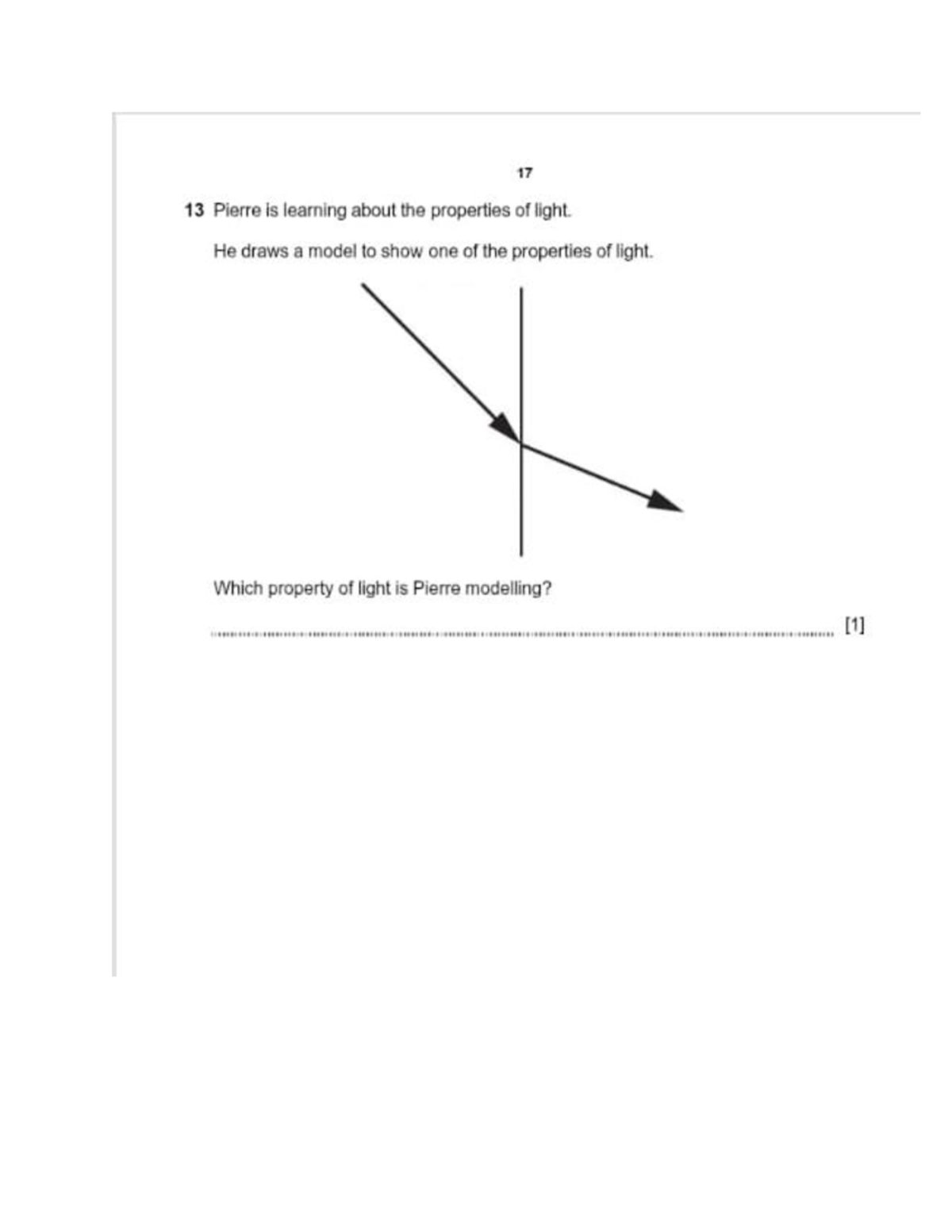 17 13 Physics Practice Paper: Properties of Light and Circuits - Studocu