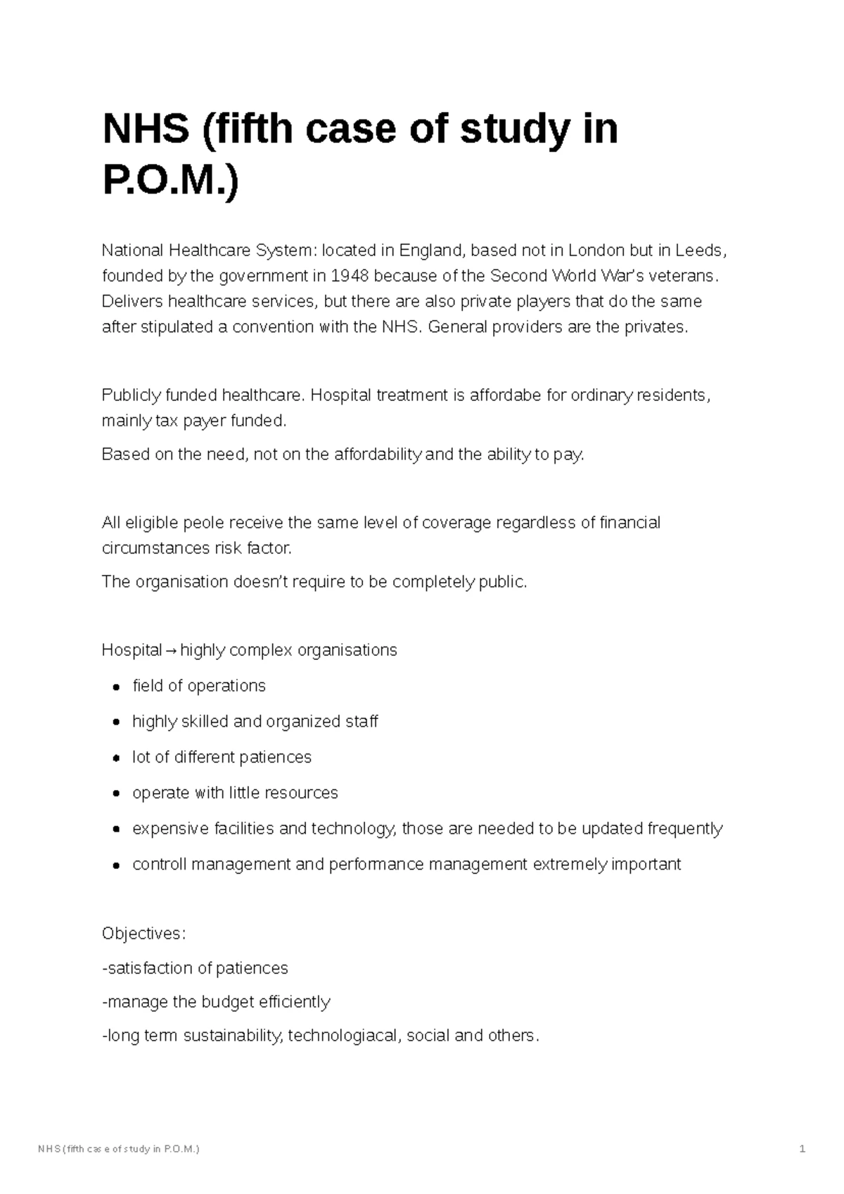 Ryanair Case Study: Strategic Analysis in P.O.M. Course - Studocu