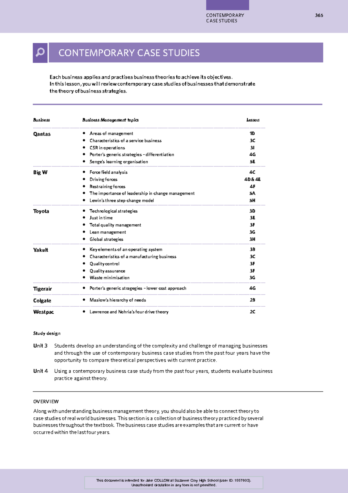 365 CONTEMPORARY CASE STUDIES: Business Management Insights and ...