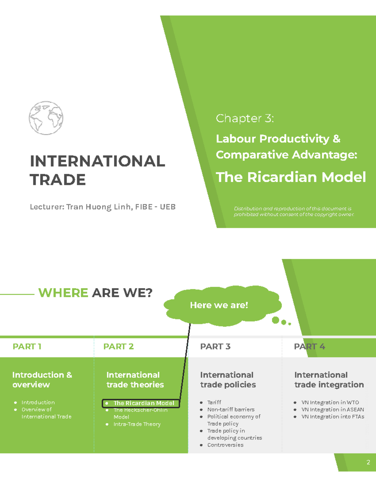 International Trade - Chapter 3 ver 2025 - INTERNATIONAL TRADE Lecturer ...