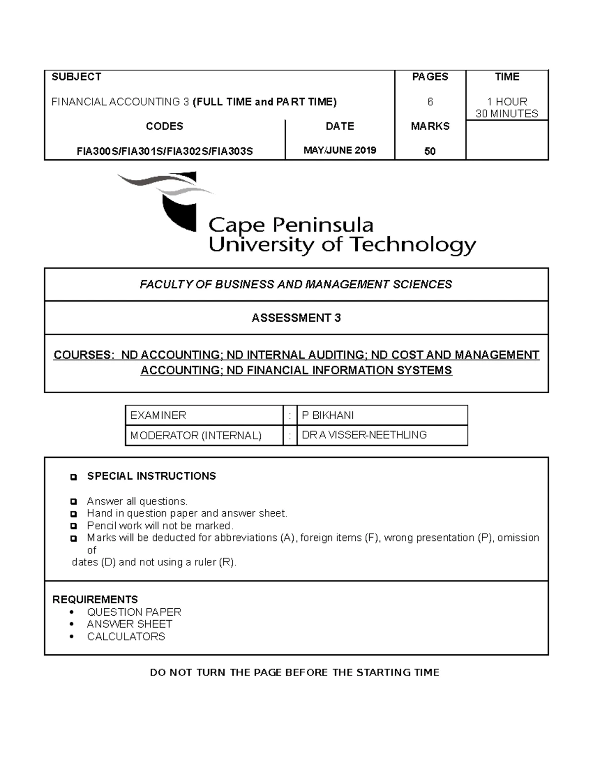 Deferred Tax Questions - Financial Accounting 3 - June 2012 Edition ...