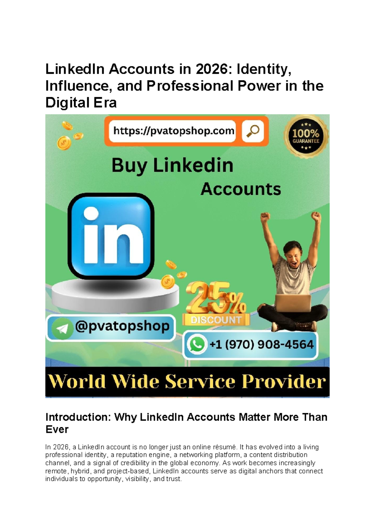 LinkedIn Accounts in 2026: Benefits for Business Growth and Influence ...