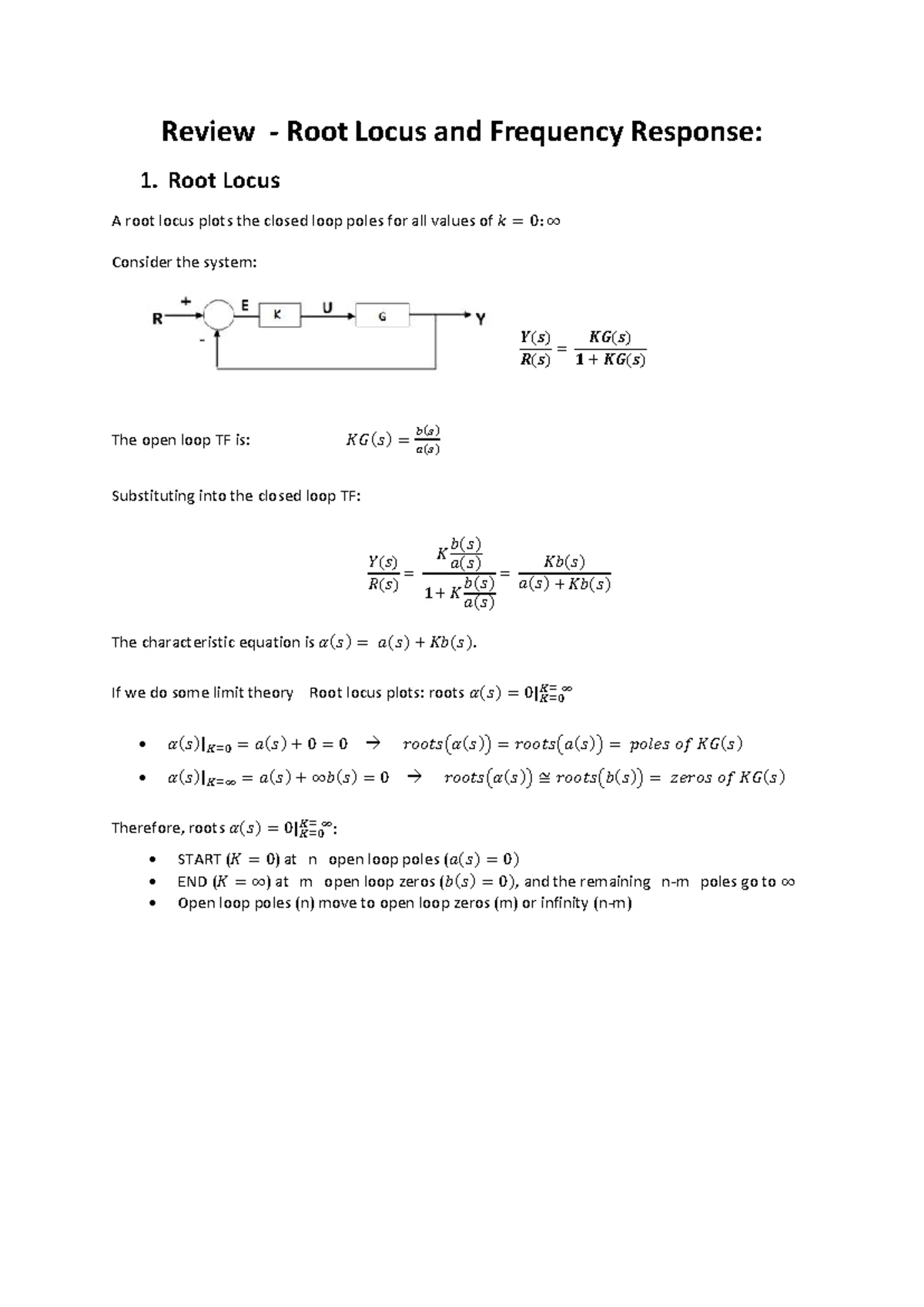ENME303 Test 2 2022 - Feedback Control Systems & Bode Plots - Studocu
