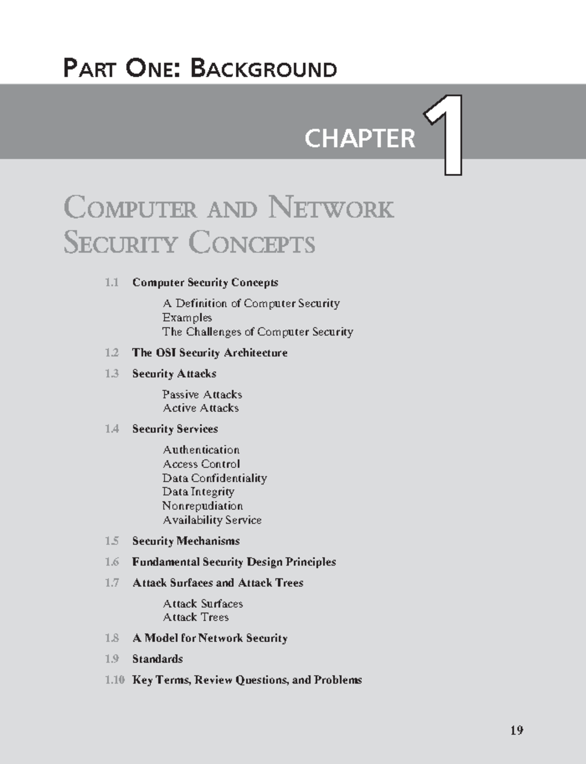 Chapter 1: Computer and Network Security Concepts (12323sd) - Studocu