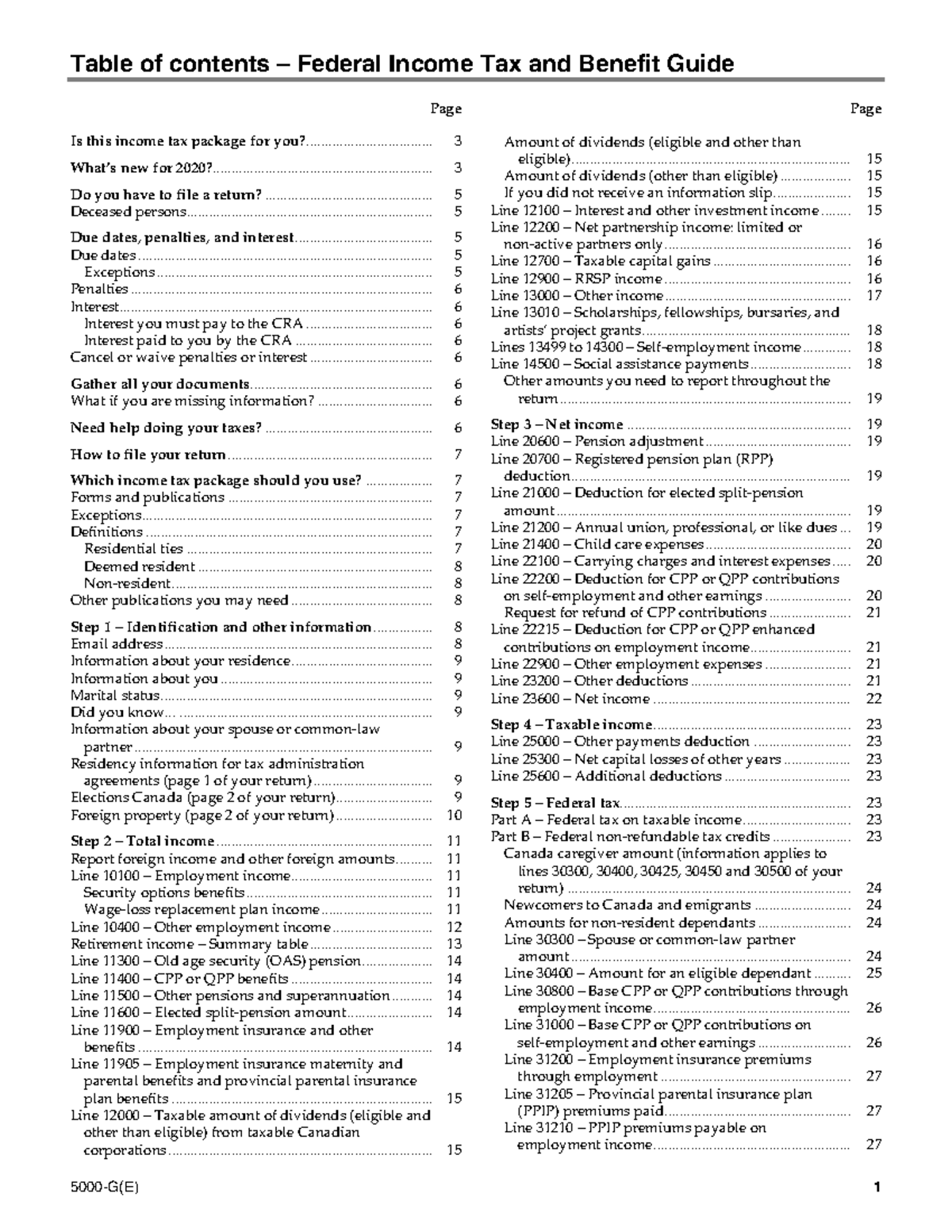 Federal Income Tax & Benefits Guide 2020: Filing Essentials - Studocu