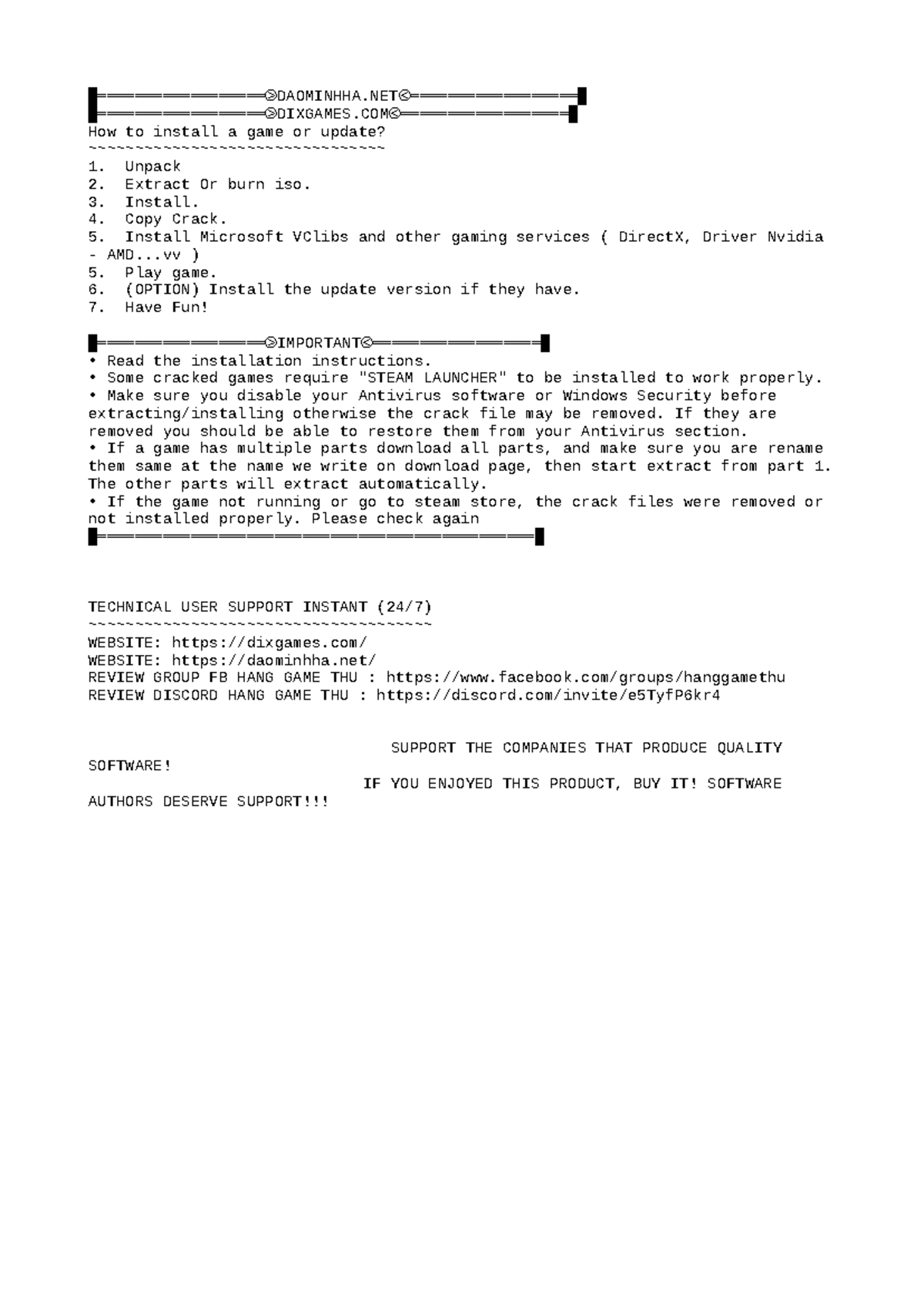 READ ME - Game Installation Guide and Troubleshooting Tips - Studocu