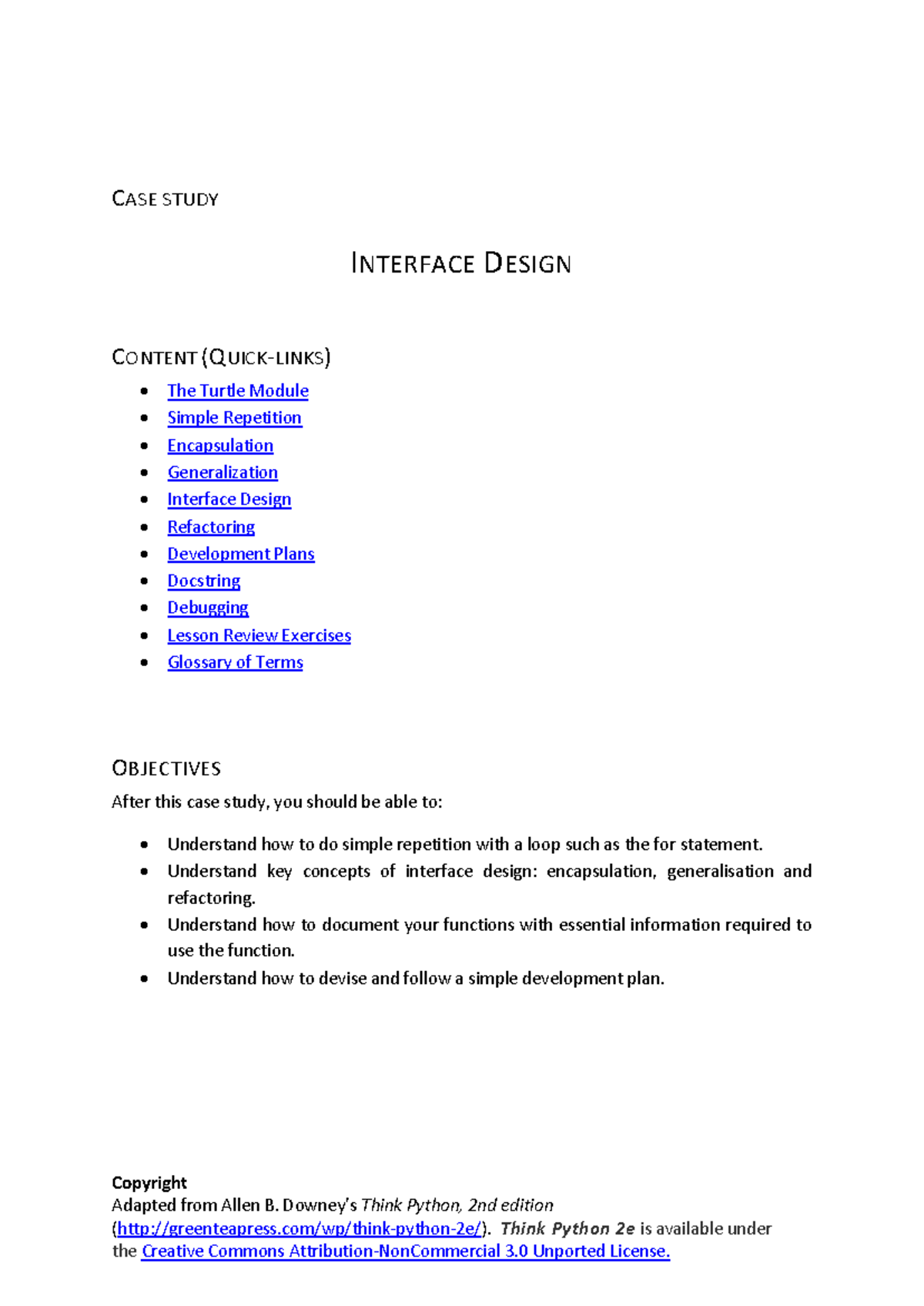 Case Study: Interface Design - Understanding Turtle Graphics in Python ...