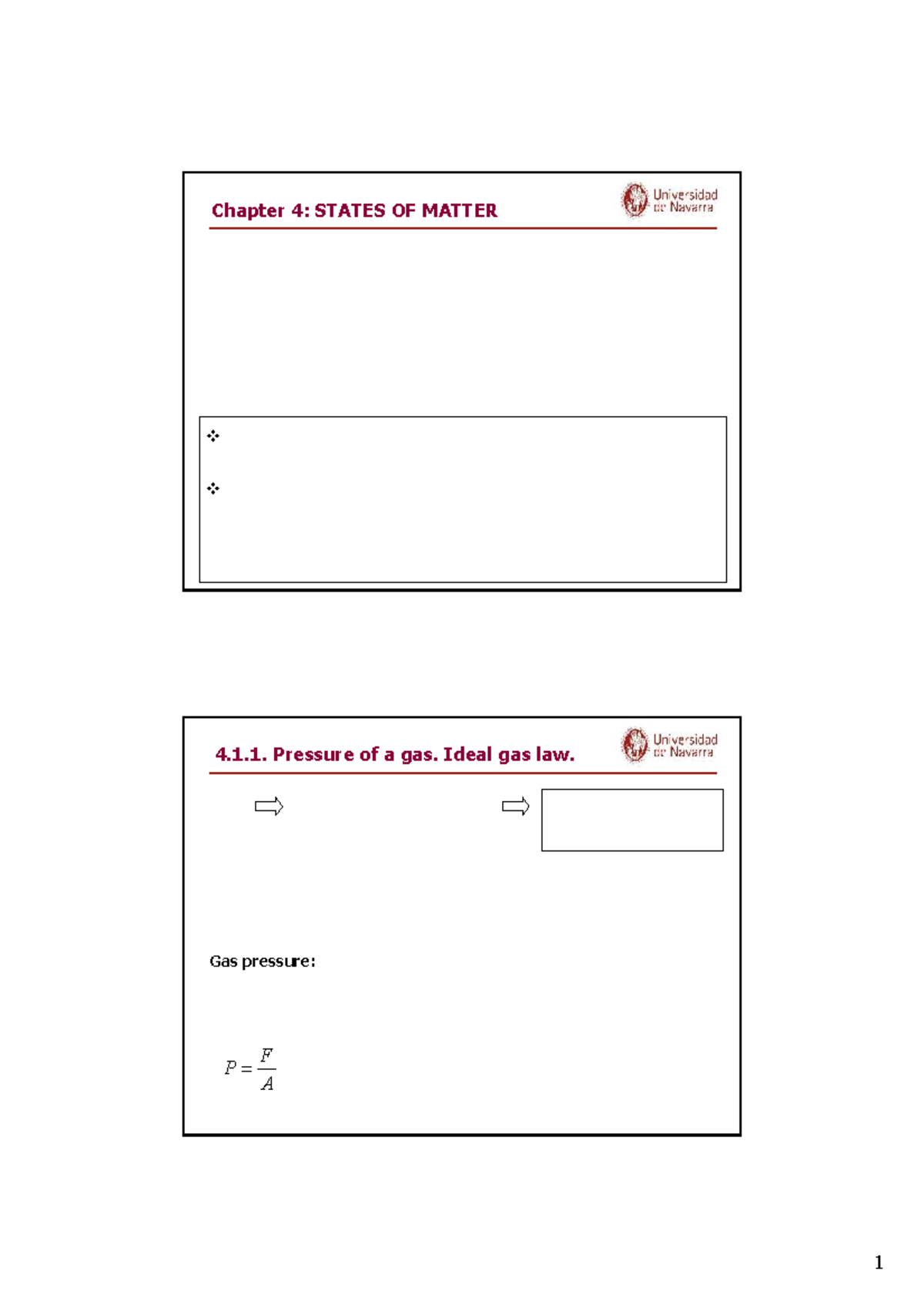Chapter 4: States of Matter - Study Notes - Studocu
