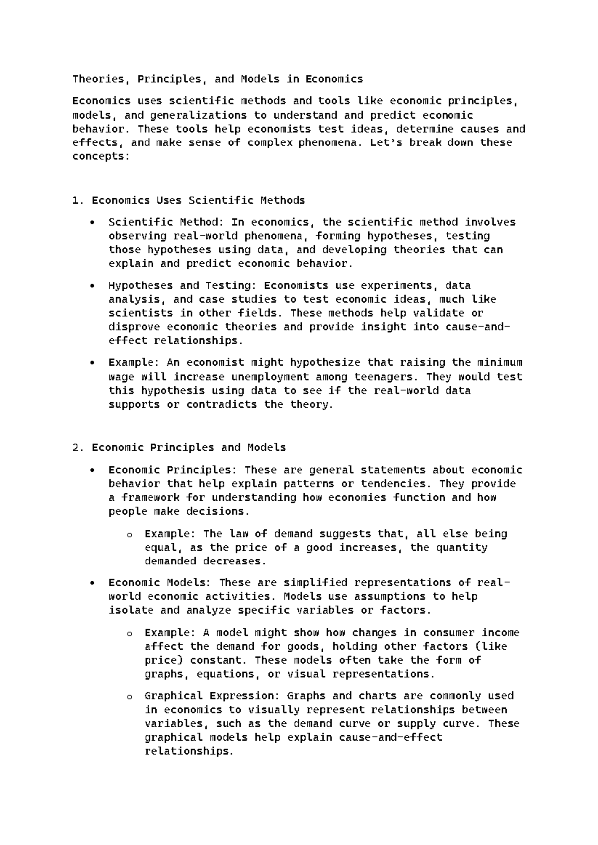 Notes-Chapter 1 - EKN224 - Theories, Principles, and Models in ...