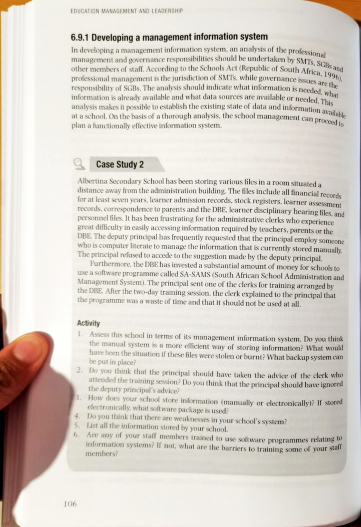 EDU-ML 6.9 - Case Study Analysis: Management Information Systems - Studocu
