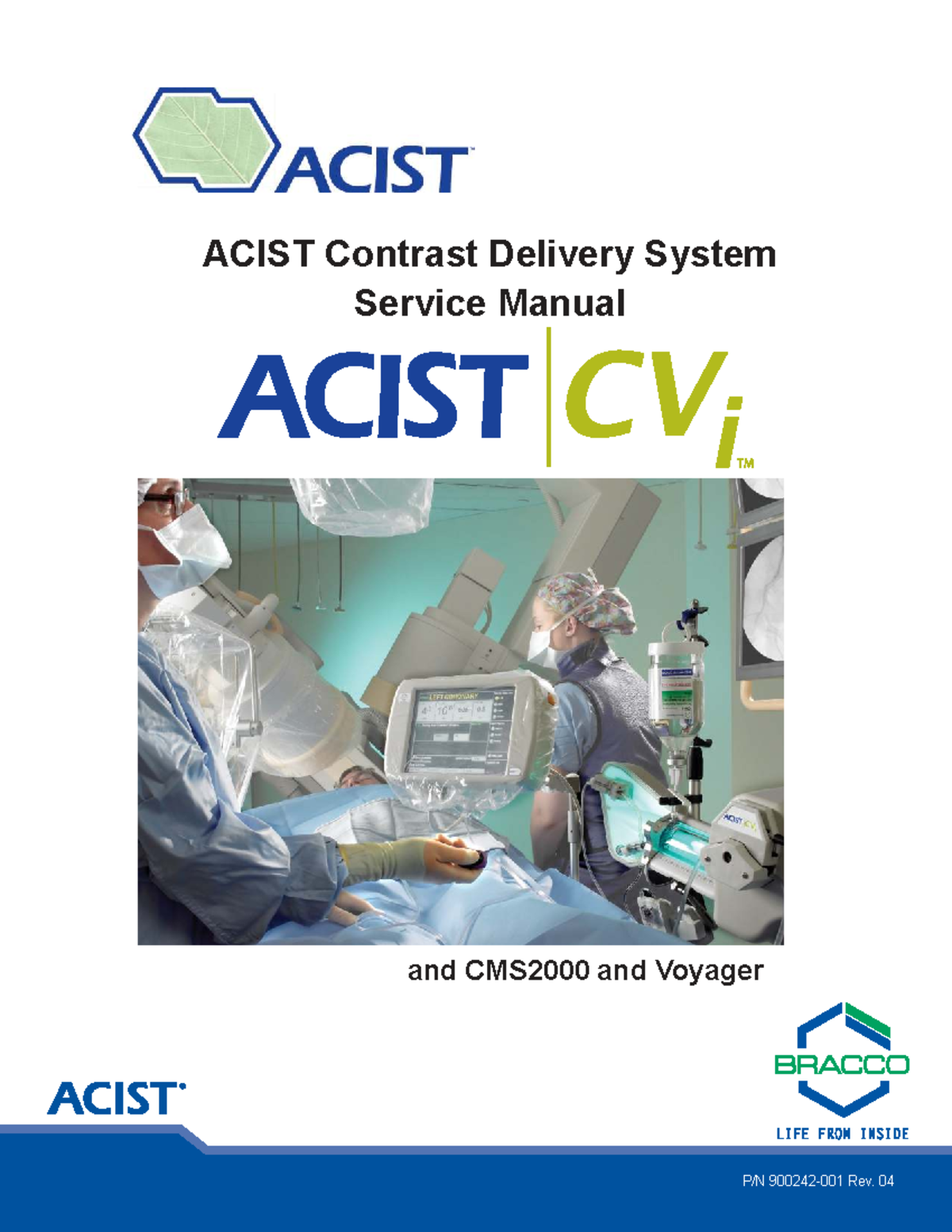 ACIST CVI Service Manual: Guidelines for Safe Operation and Maintenance - Document Preview