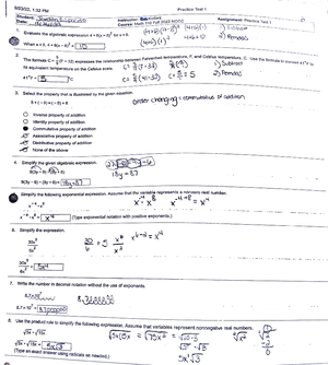 Square root principle notes - I' • MAT 110 Section P- . ipal Square ...