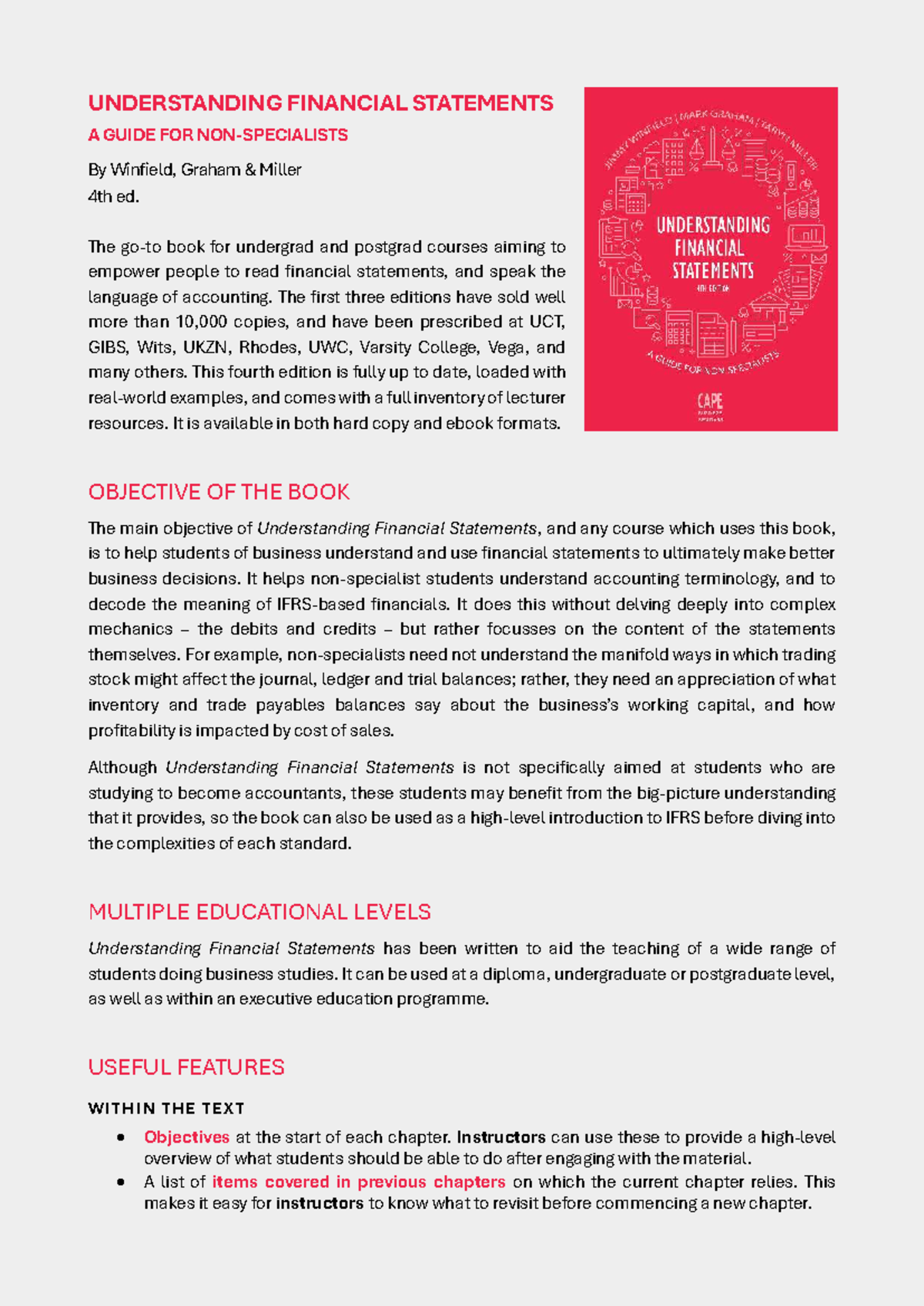 Understanding Financial Statements: A Comprehensive Guide for BUS101 ...