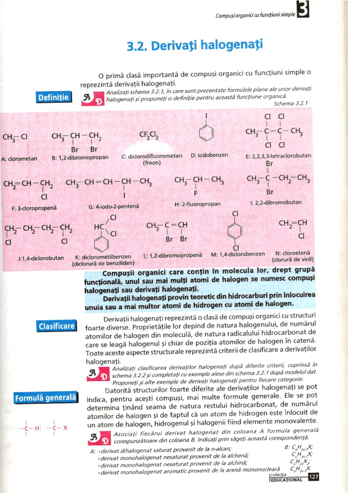 Compuși Halogenați - Funcții Simple în Chimie 3.2 - Studocu