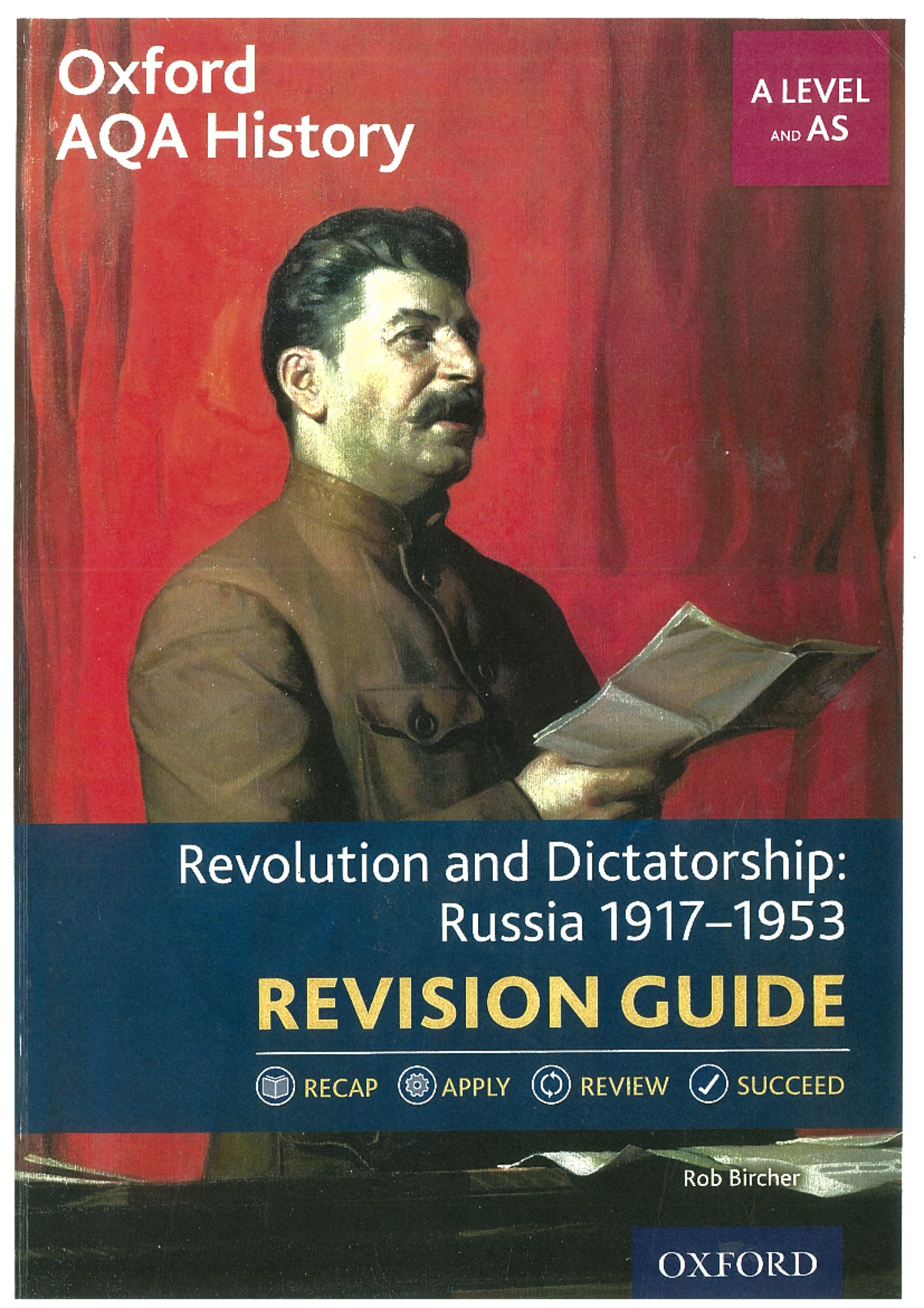 AQA A Level History Revision: Dissent and Revolution in Russia - Studocu