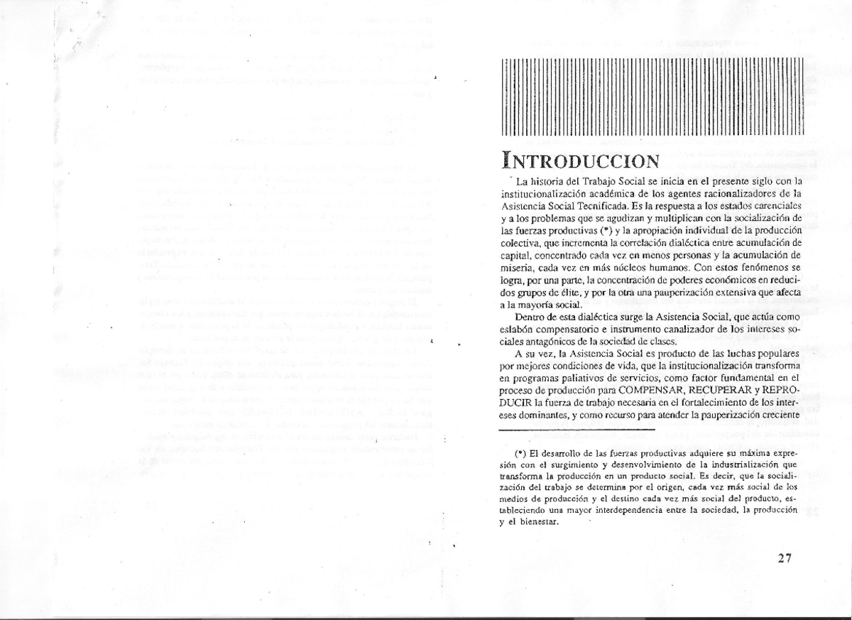 Jorge Torres Diaz Historia Del Trabajo Social