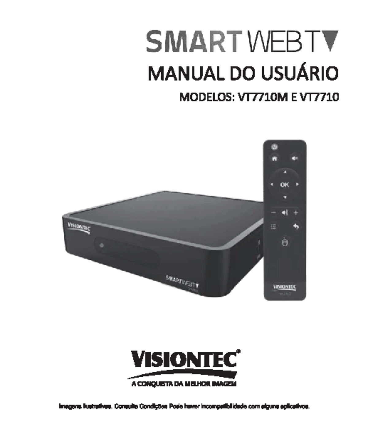 Manual do Usuário VT7710M e VT7710 - Guia Rápido Visiontec - Studocu