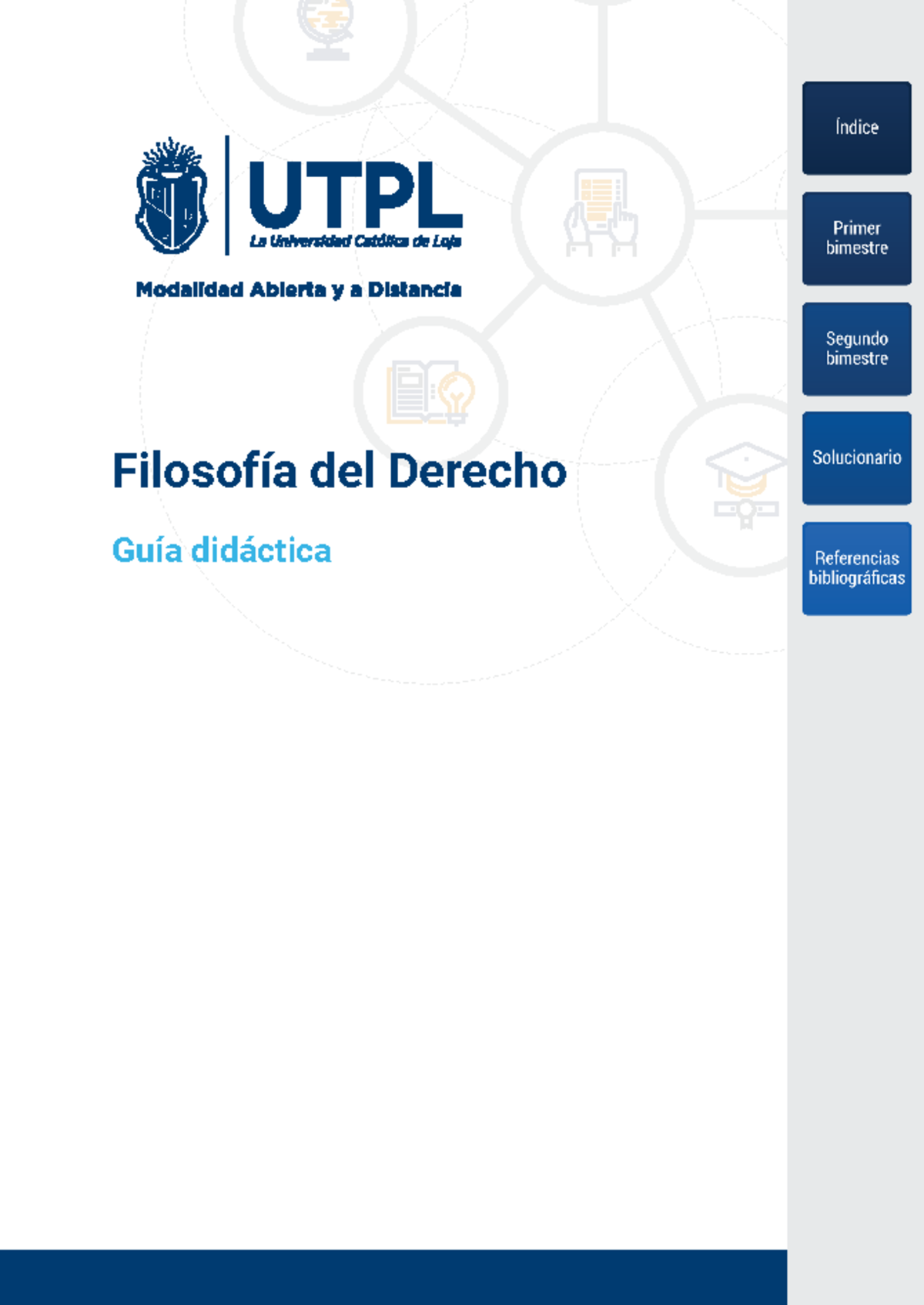Guía Didáctica de Filosofía del Derecho - DERE_101 - Studocu