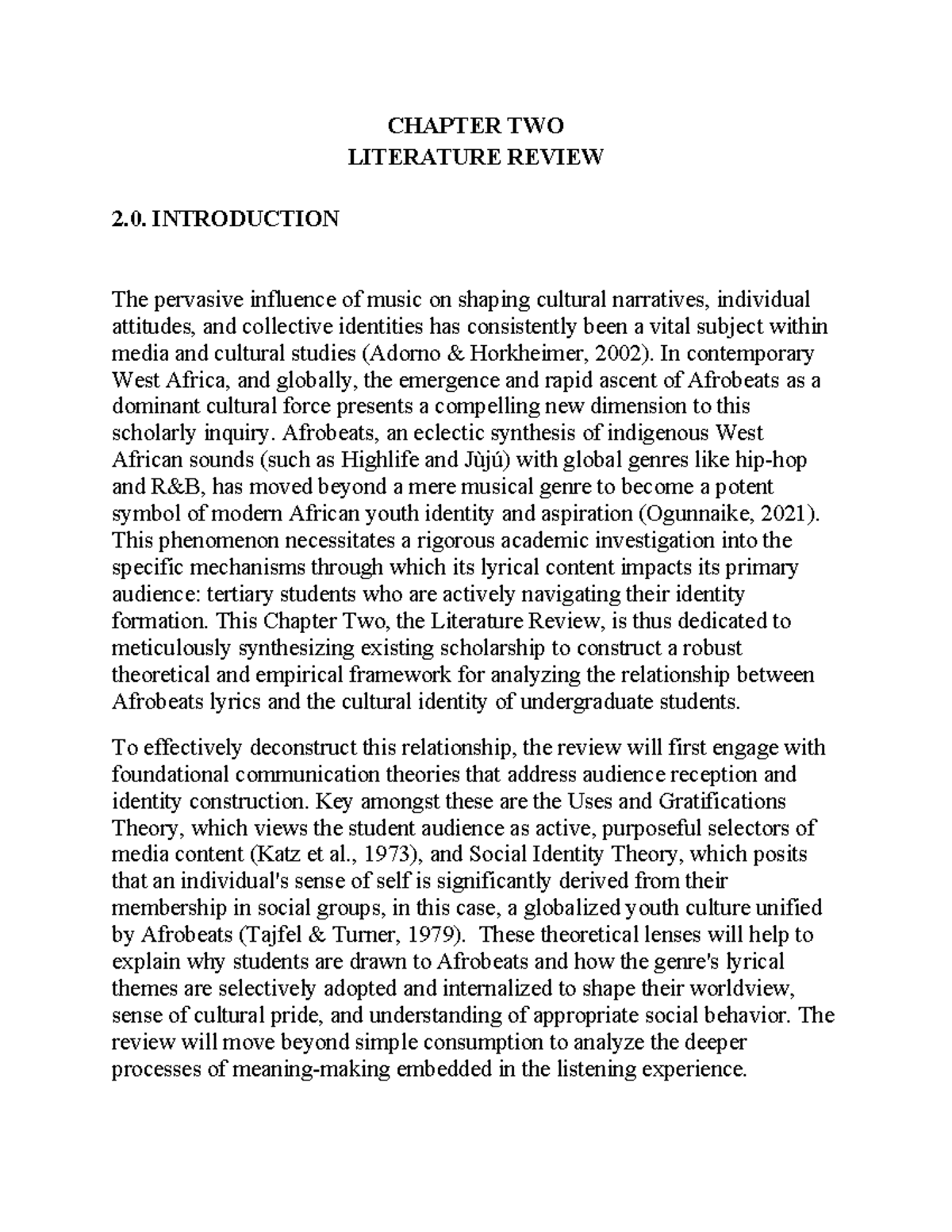 Uses of Literature