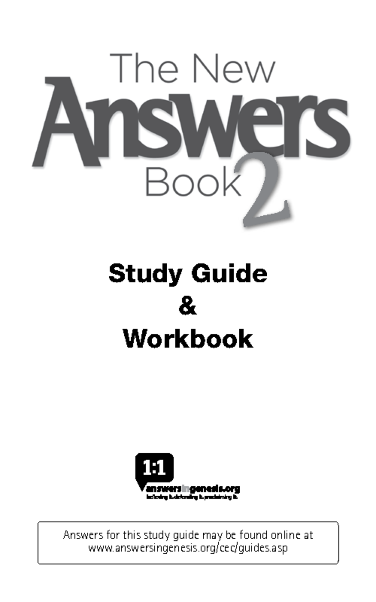 New Answers Book 2 Study Guide: Key Concepts and Workbook Answers - Studocu