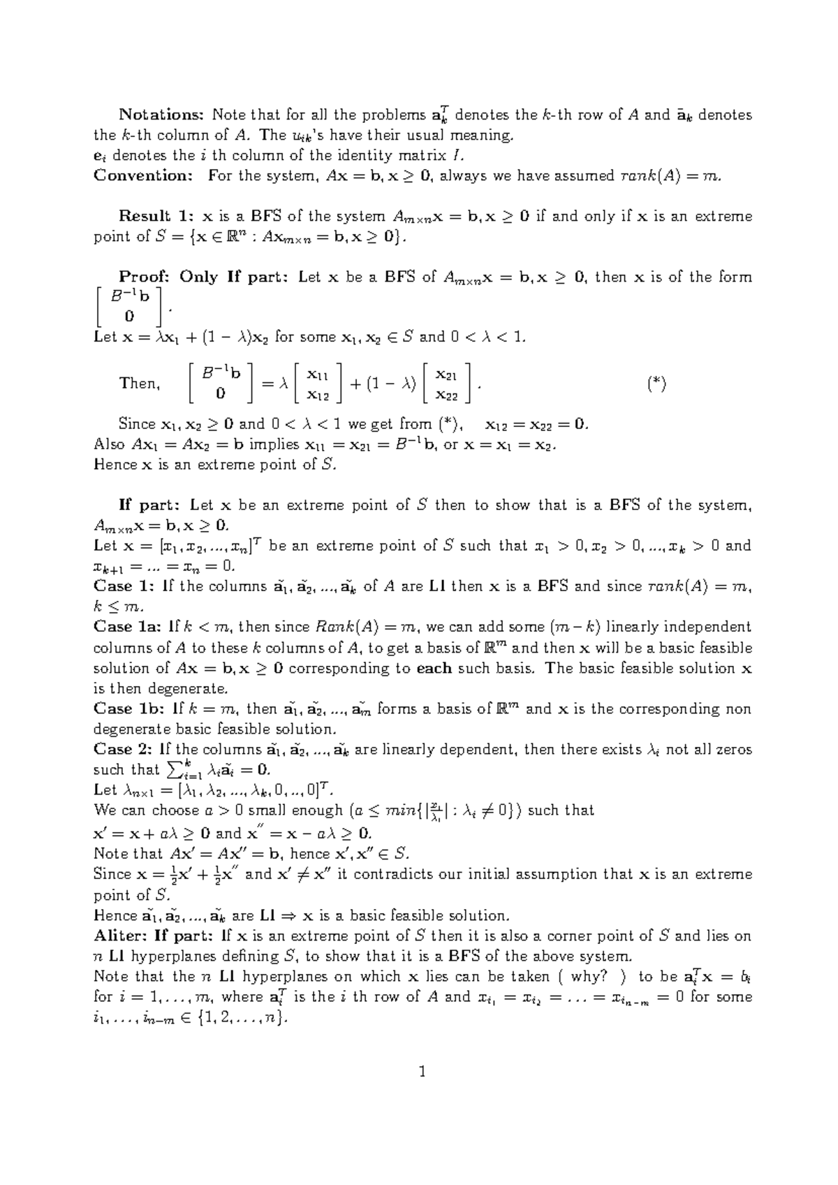 Opt-5-23 - Optimization notes - Notations: Note that for all the ...
