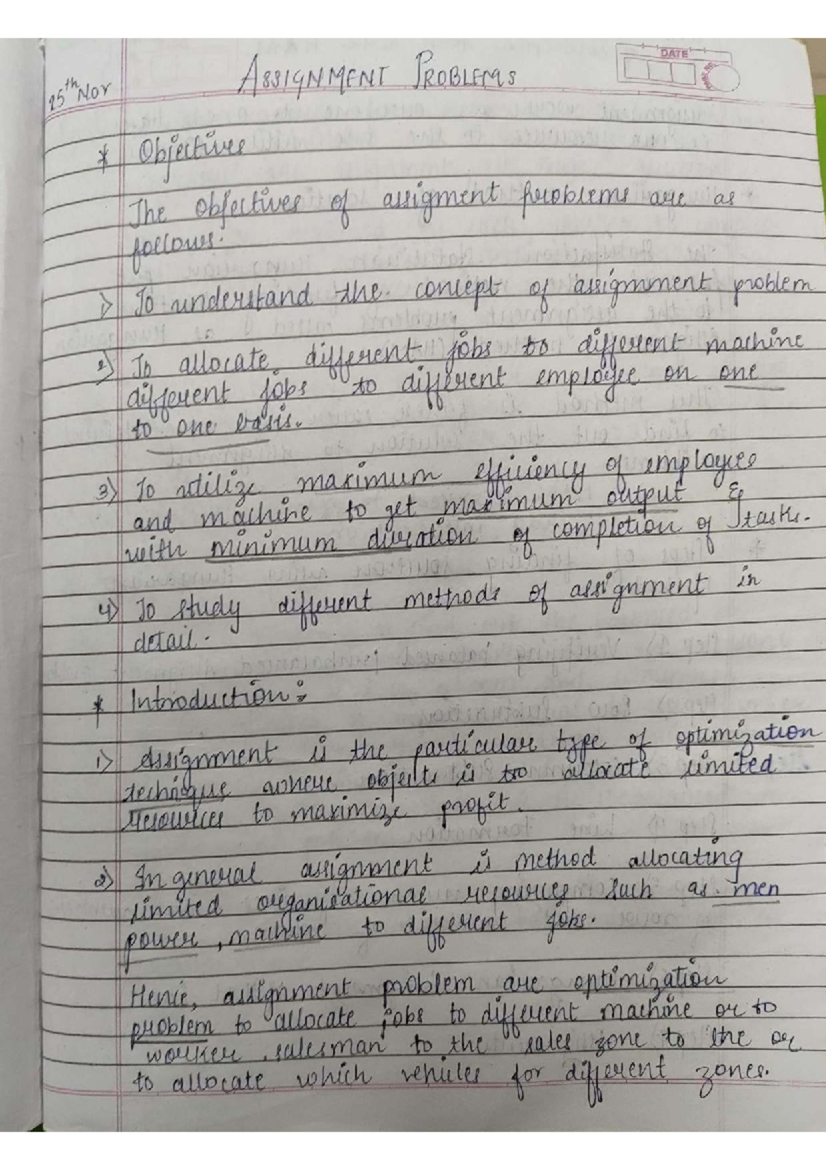 Assignment Problem Solutions and Methods - CS 101 Final Exam Analysis ...