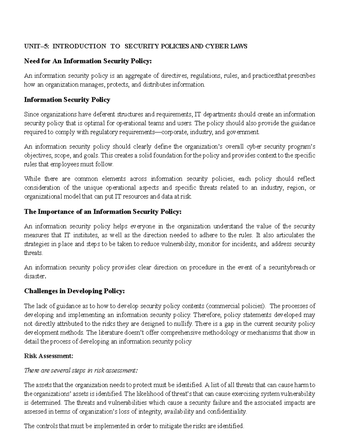 Cyber security unit 5 Notes - mahak TM Date: Page: Q2 what is an ...