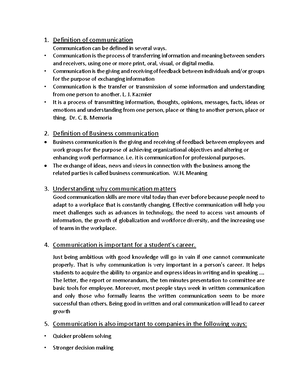 [Solved] Conflict Resolution through Effective Communication 1 ...