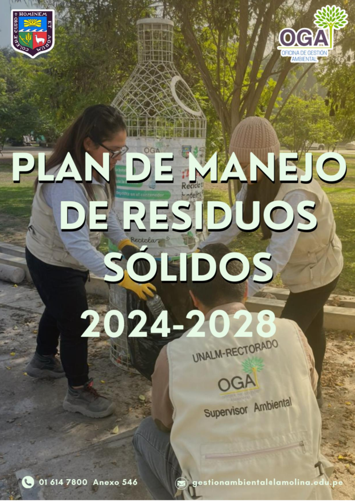 01.PMRS. PLAN DE MANEJO DE RESIDUOS SÓLIDOS 2024-2028 - UNALM - Document Preview