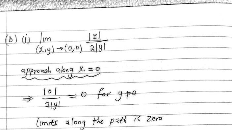 Limit Analysis in Multivariable Calculus (MATH 2141) - Studocu