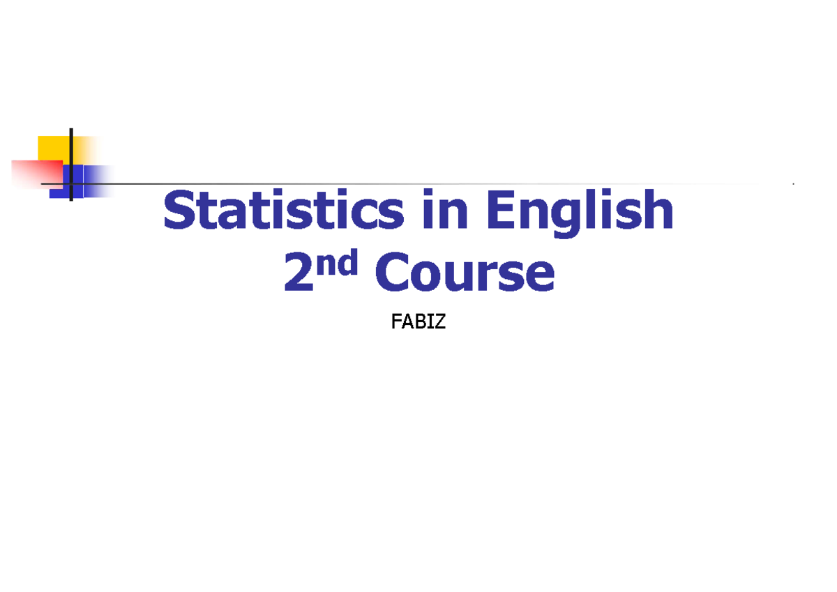 2. Statistics in English - Data collection and graphs - Statistics in ...