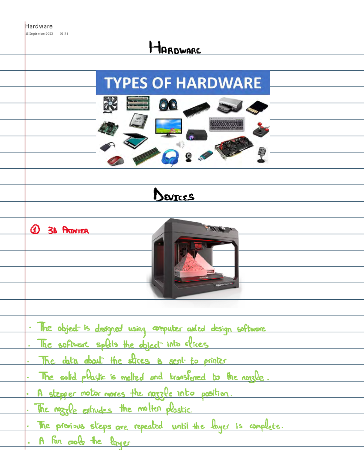 Hardware - vre - managment accounting - Hardware 18 September 2022 02 ...