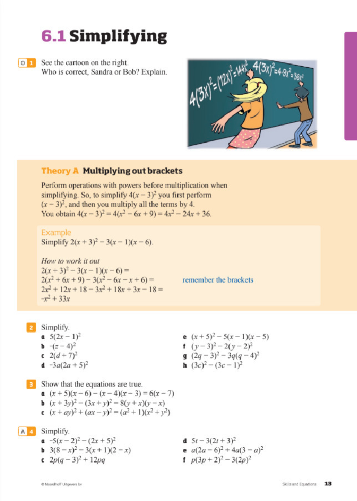Chapter 6 Skills and Equations: Simplifying Concepts in Maths (Wi ...
