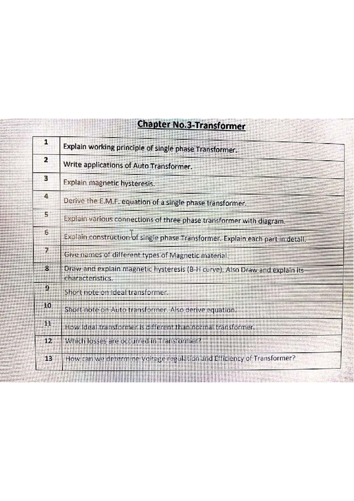BEE Ch 3,4 Lecture Notes - Magnetic Circuits & Transformers Detailed ...