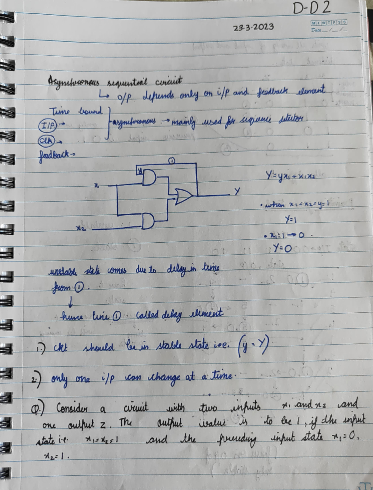 DD-2 notes after midsem - Asyncenaus suquustnl conait Tune dond (IIP ...