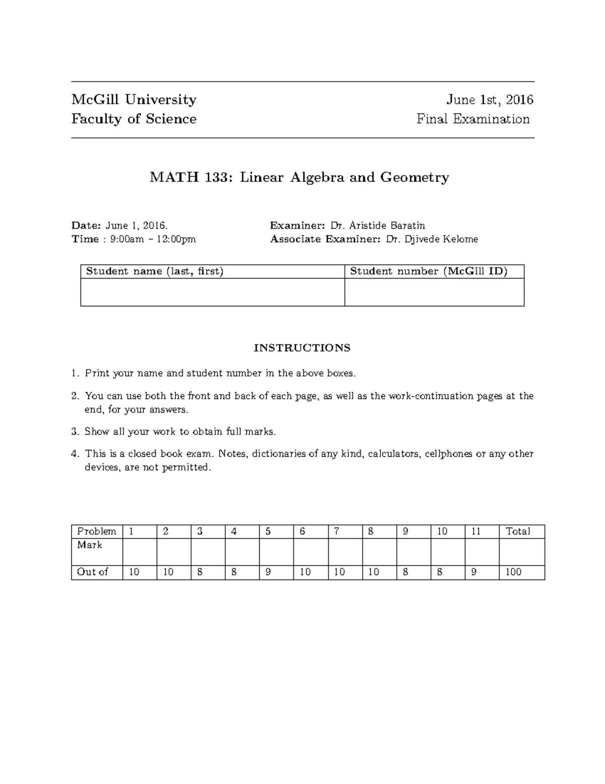 Math 141 Practice Final Exam - December 11, 2024 - Studocu