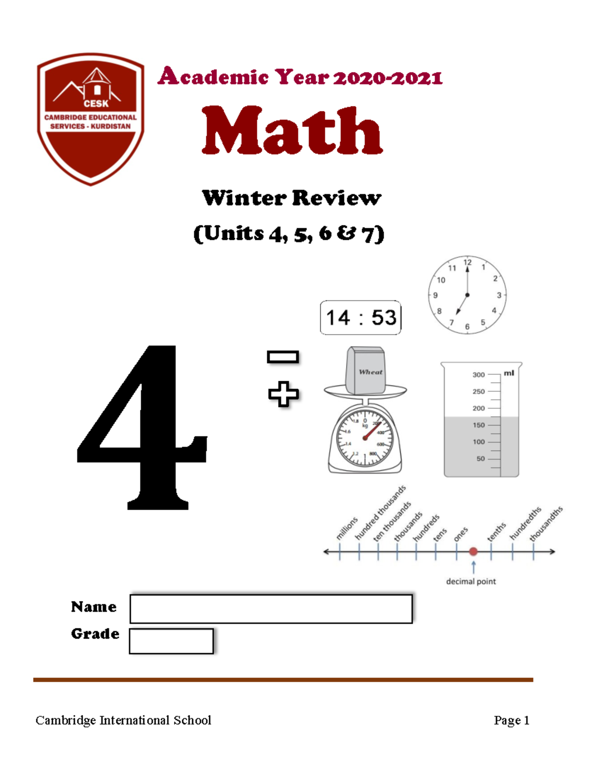 Stage 4 Math Review: Geometry and Problem Solving (Units 4 & 5) - Studocu