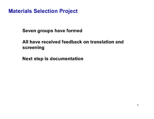 CES Software Lecture 2: Data Browsing, Graphing & Material Selection ...