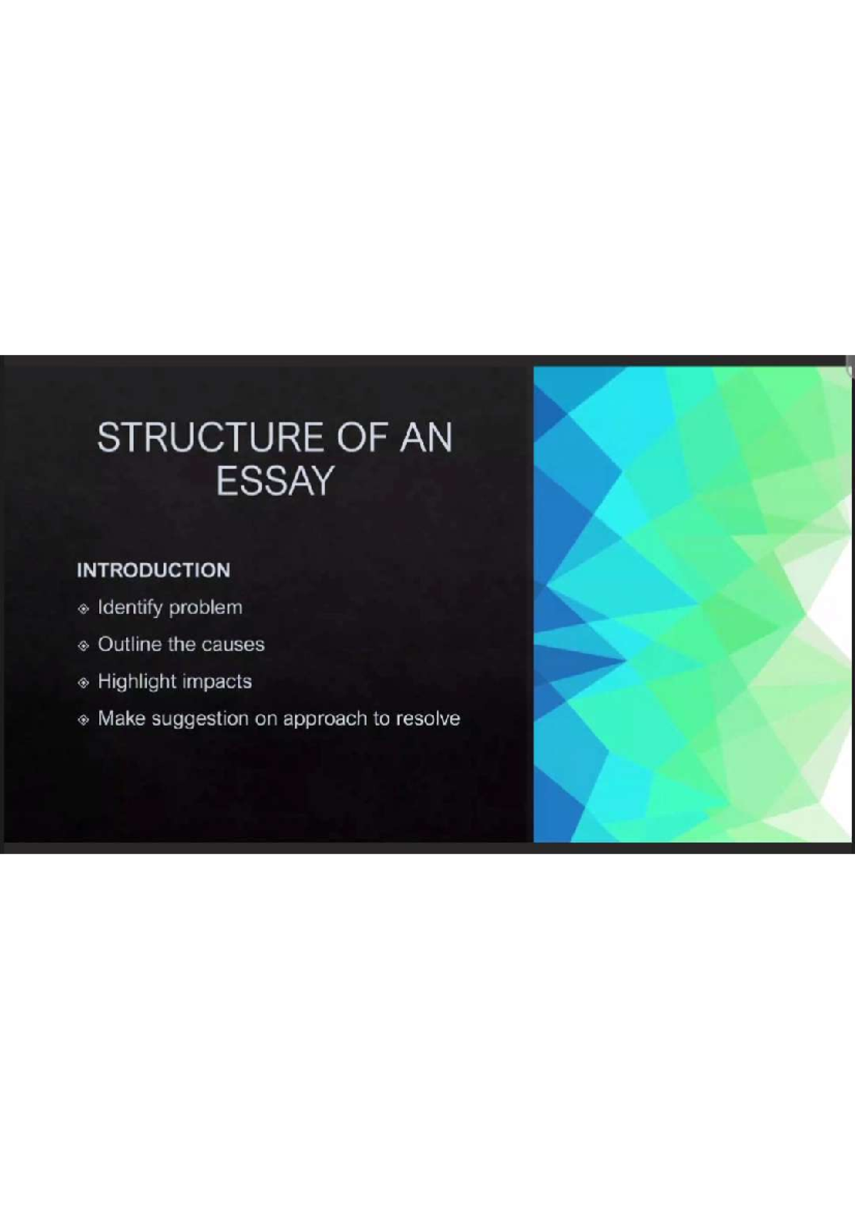 EPP2601 Essay Structure: Introduction, Body, and Conclusion Guide - Studocu