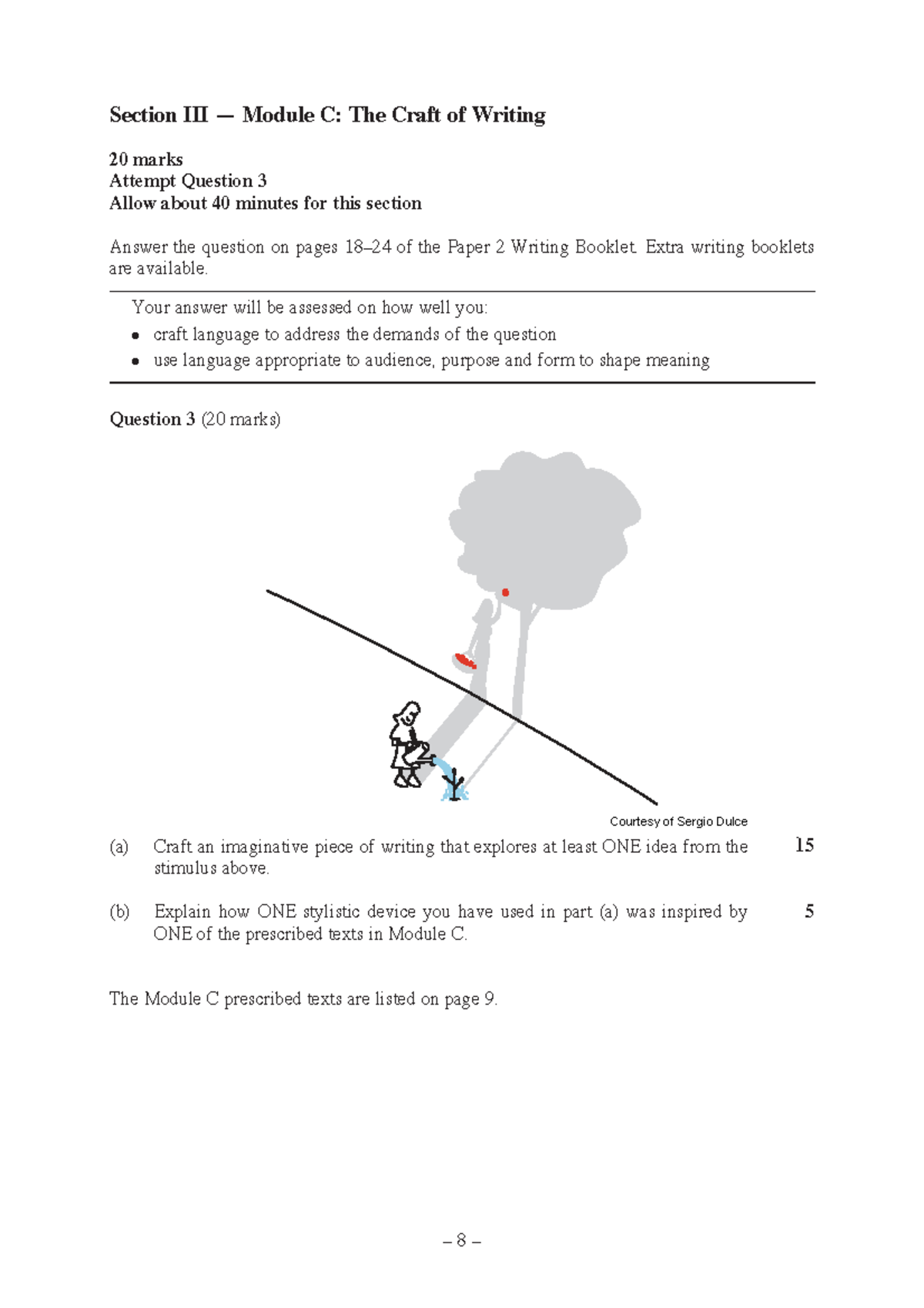 2024 English Standard Paper 2: Module C Writing Craft (20 Marks) - Studocu