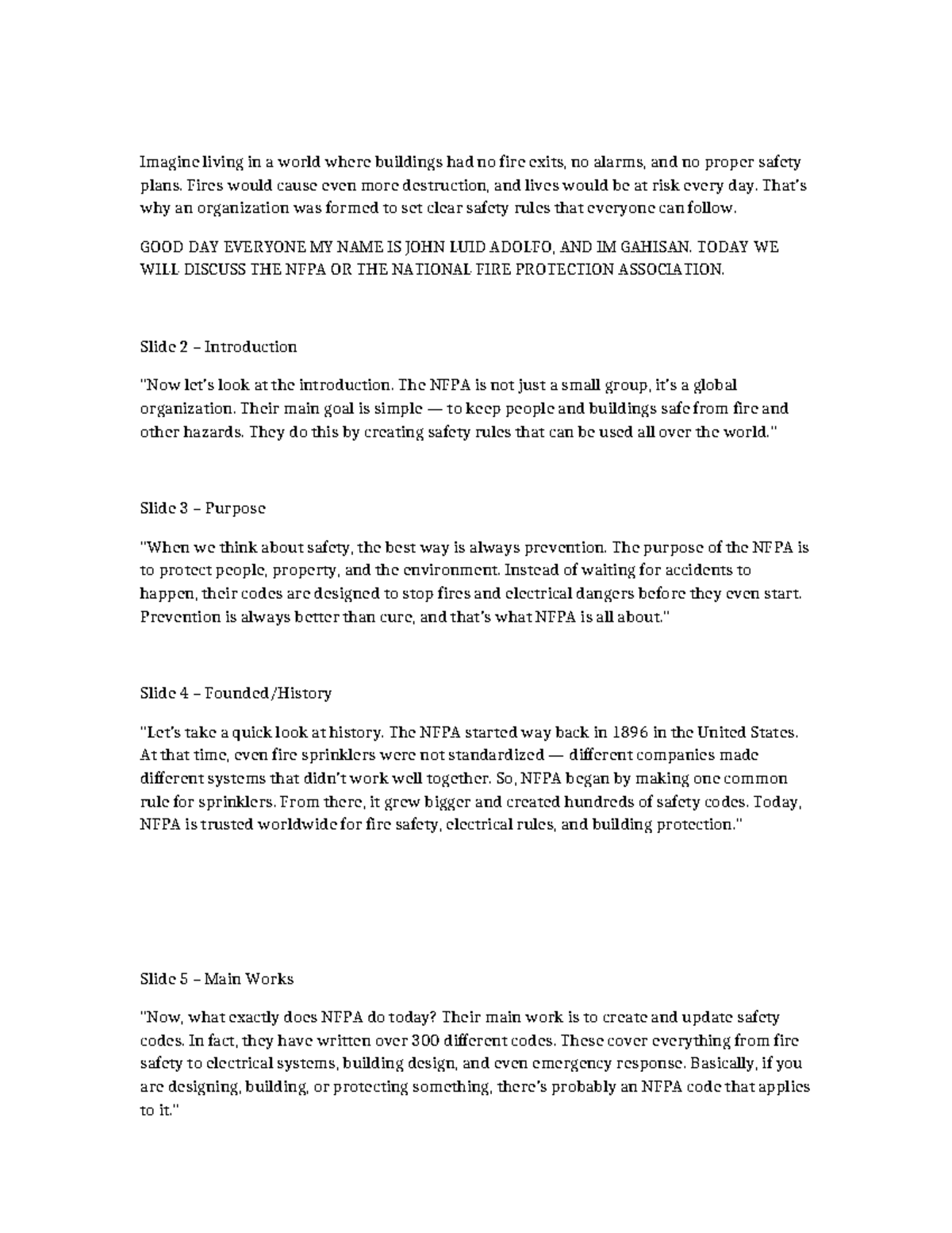NFPA Overview: Safety Codes and Their Importance in Fire Protection ...