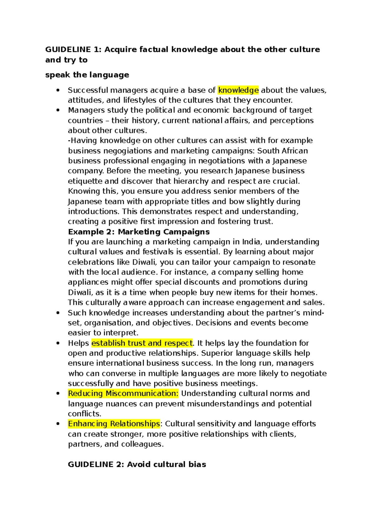 BMG02B2 Final Written Summative Assessment One MEMO with Feedback - Studocu
