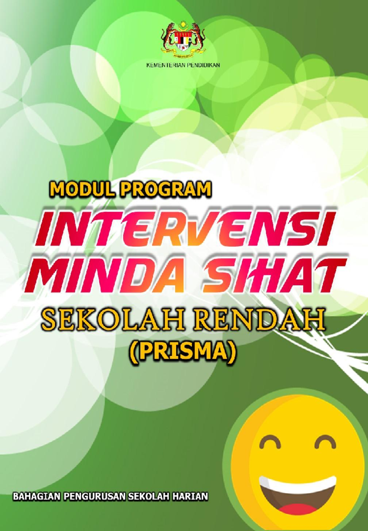 Modul PRISMA SR - Program Intervensi Minda Sihat 2024 - Studocu