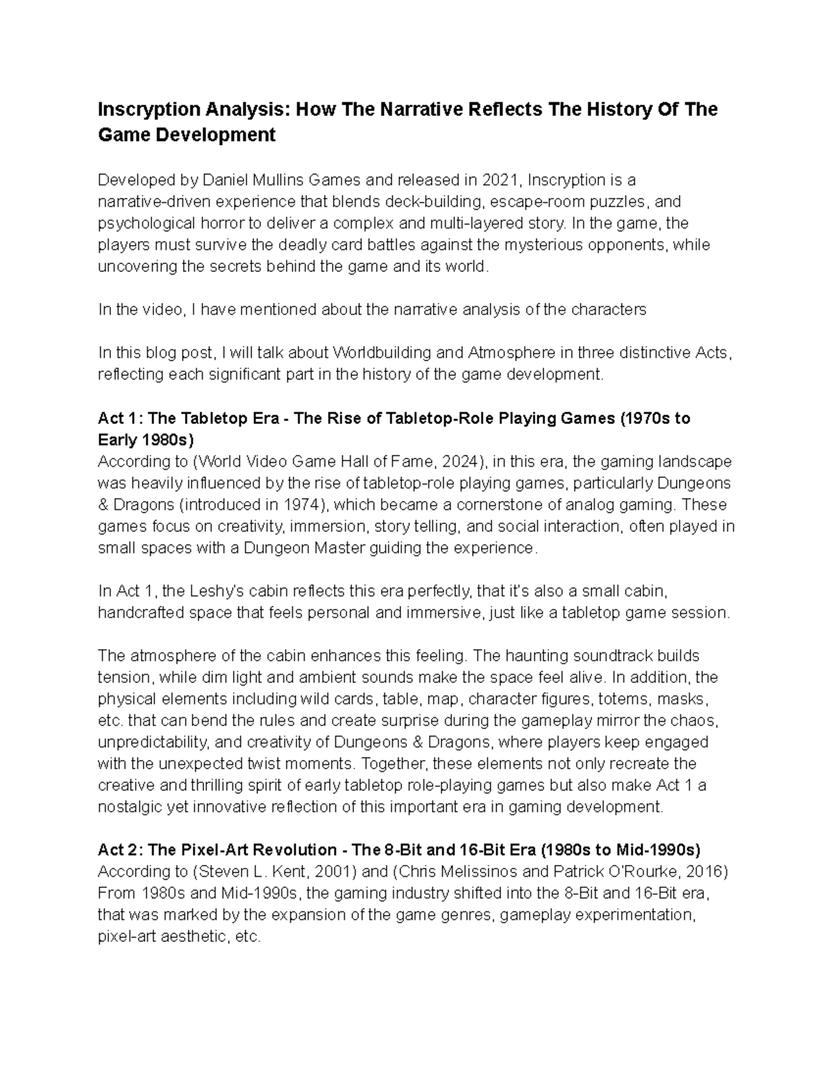 Inscryption Analysis: Narrative Reflection on Game Development History ...