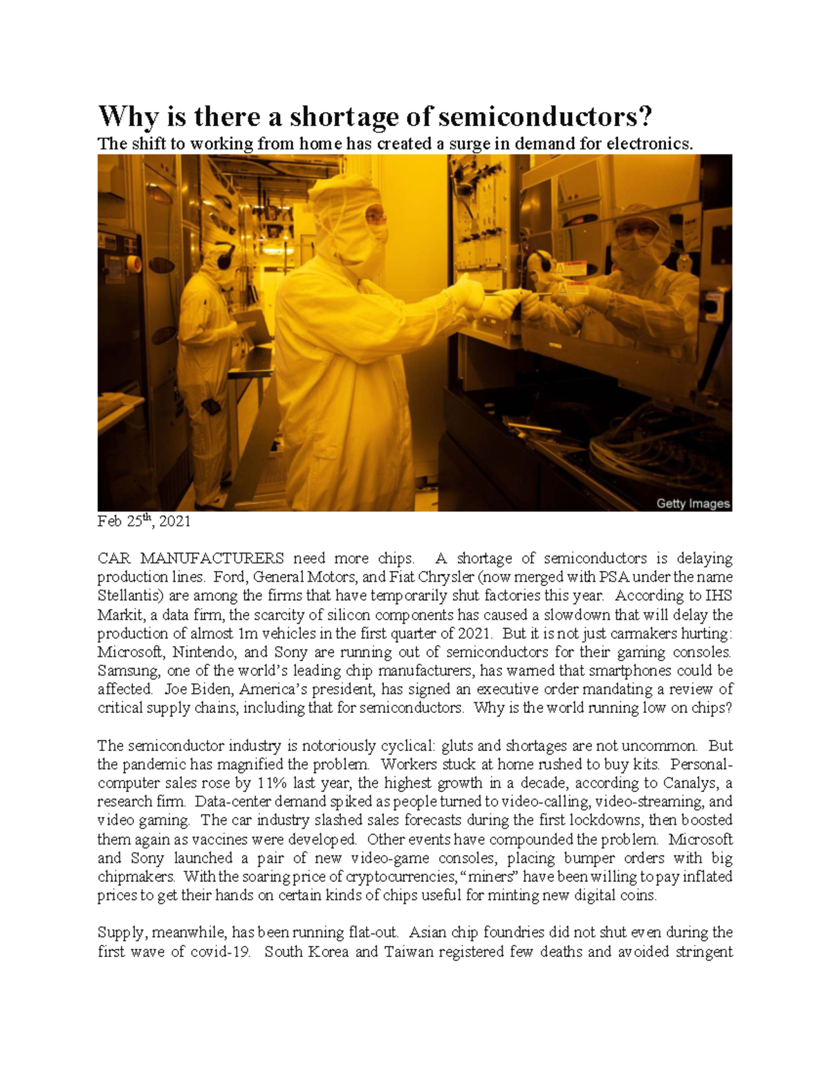 Impact of the Semiconductor Shortage on Industry: Insights & Analysis ...