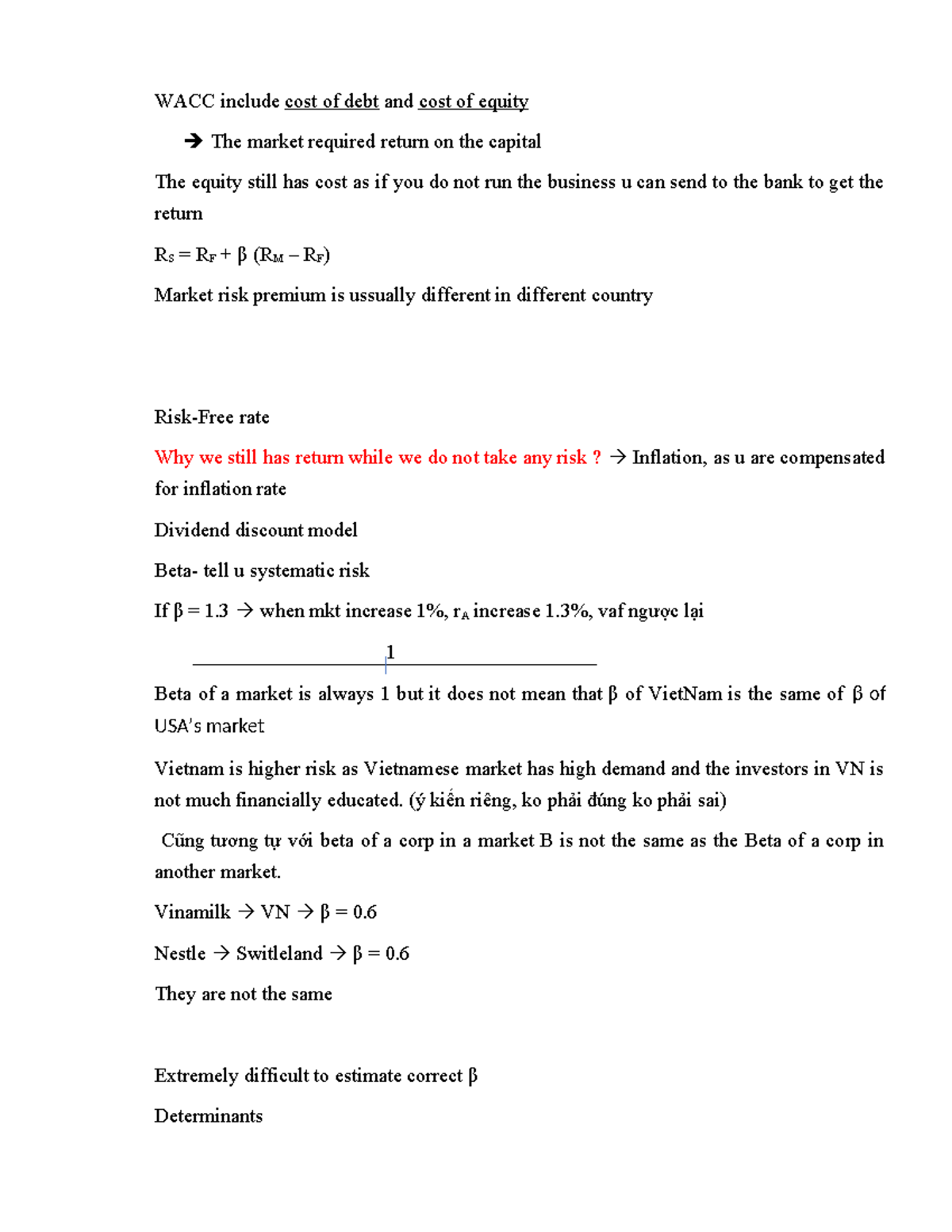 WACC Analysis: Key Concepts from Chapters 13-15 for Finance Course ...