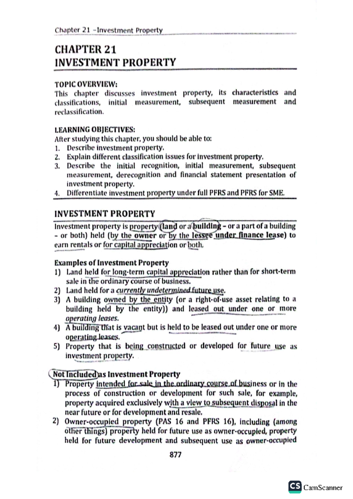 Investment Property Overview: Chapter 21 Insights and Key Concepts ...