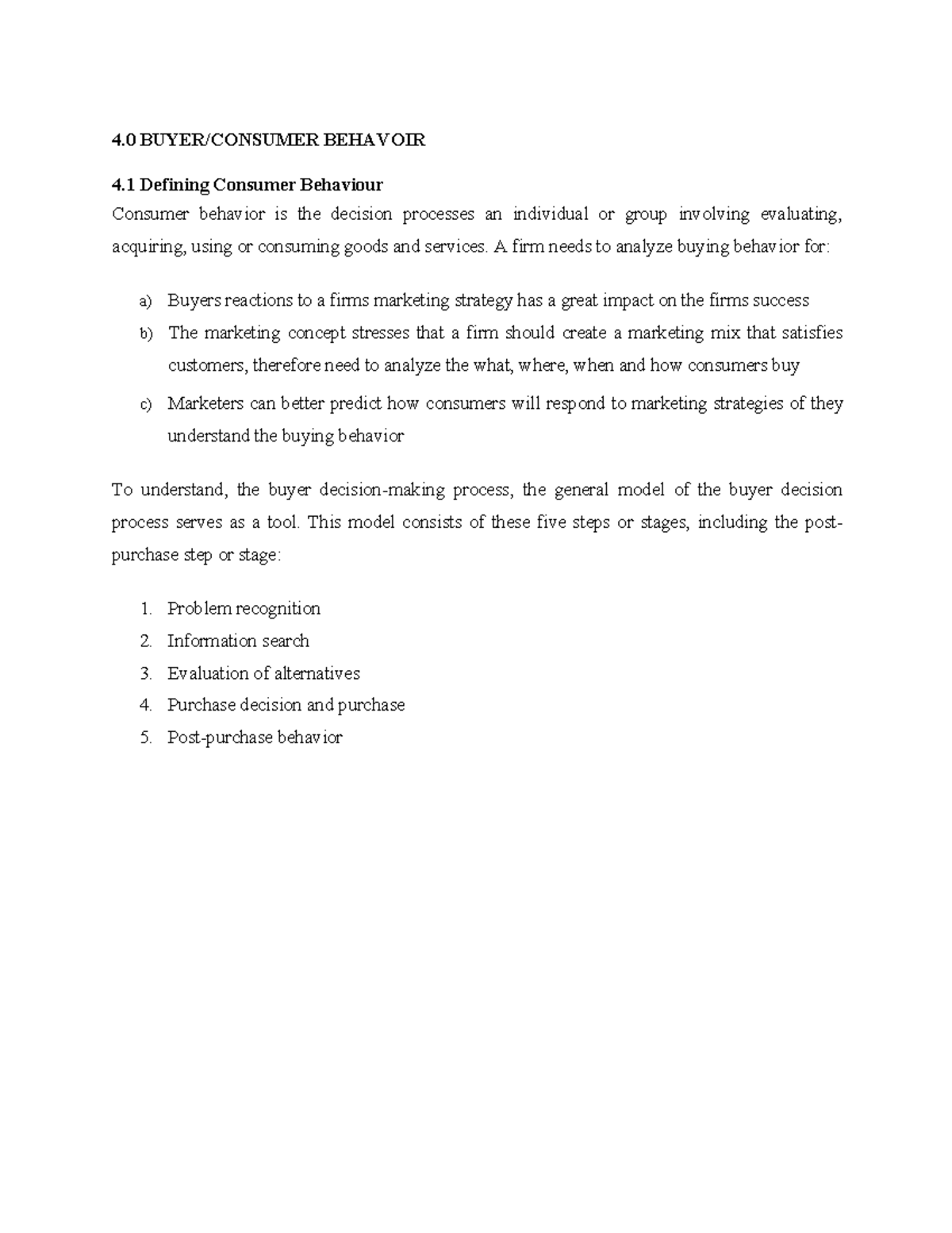 Consumer Buying Behavior: Understanding the Buyer Decision Process ...